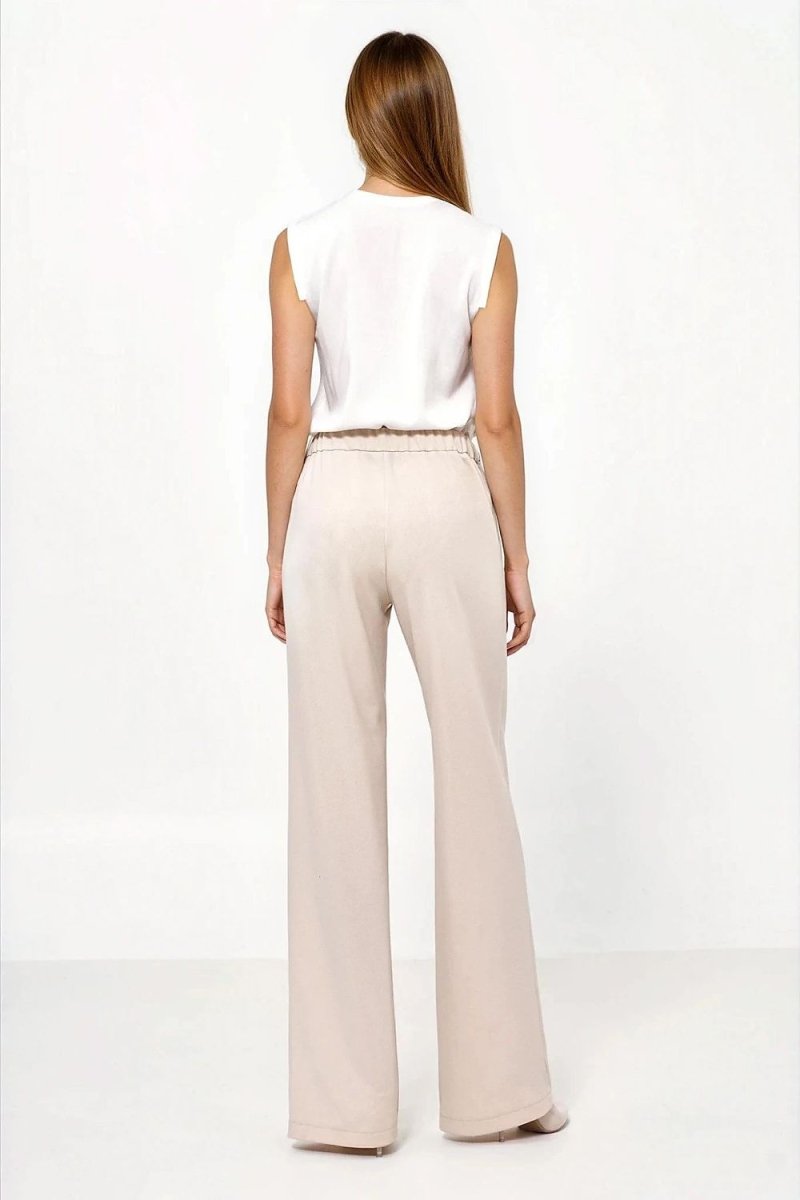 Women's Caramel Loose Cut Trousers - 