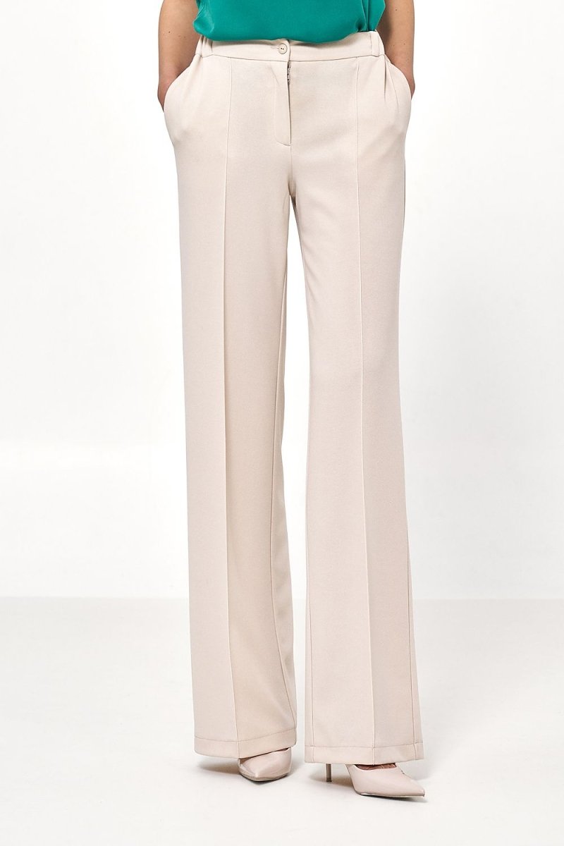 Women's Caramel Loose Cut Trousers - 