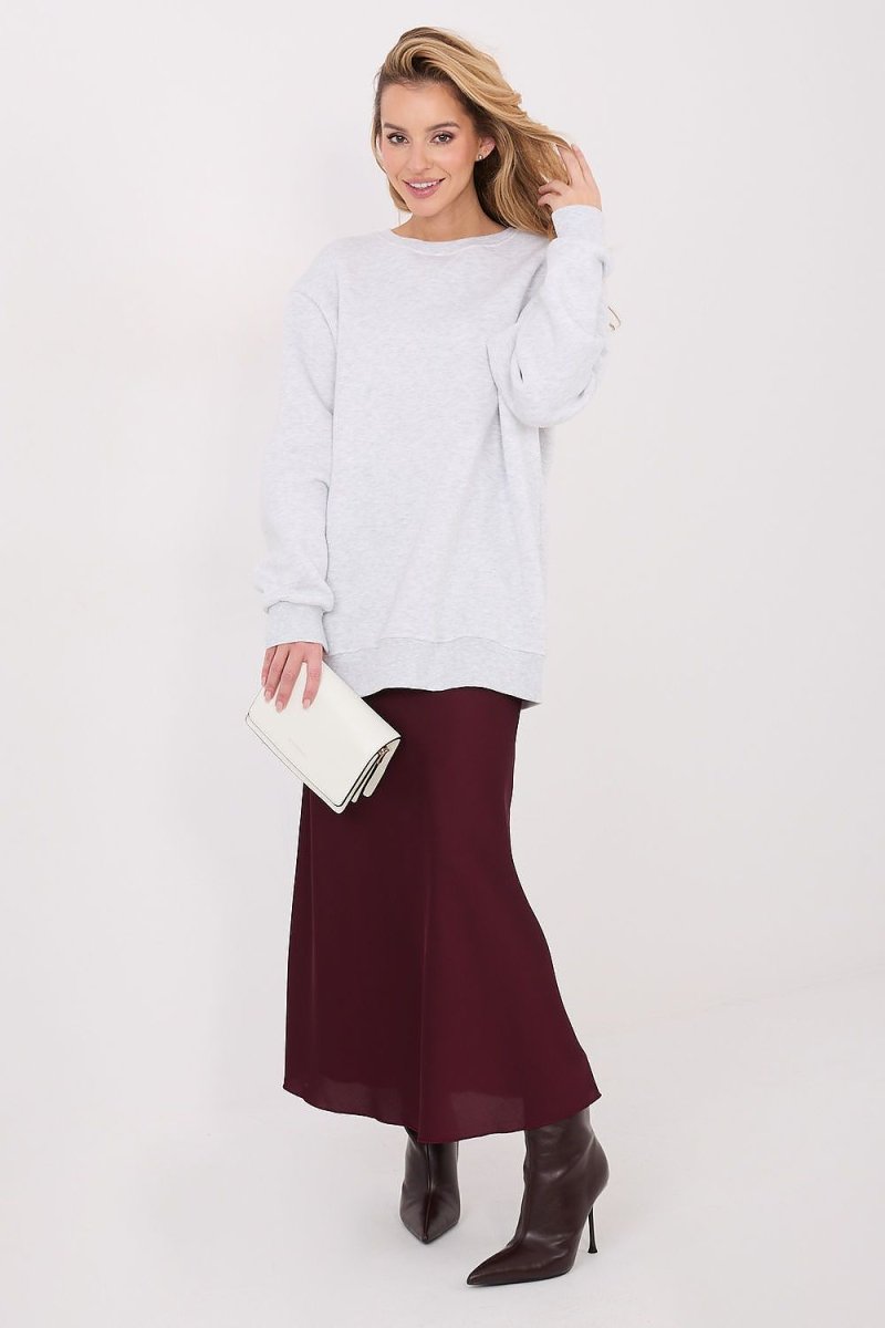 Women's Cotton Blend Casual Sweatshirt - 
