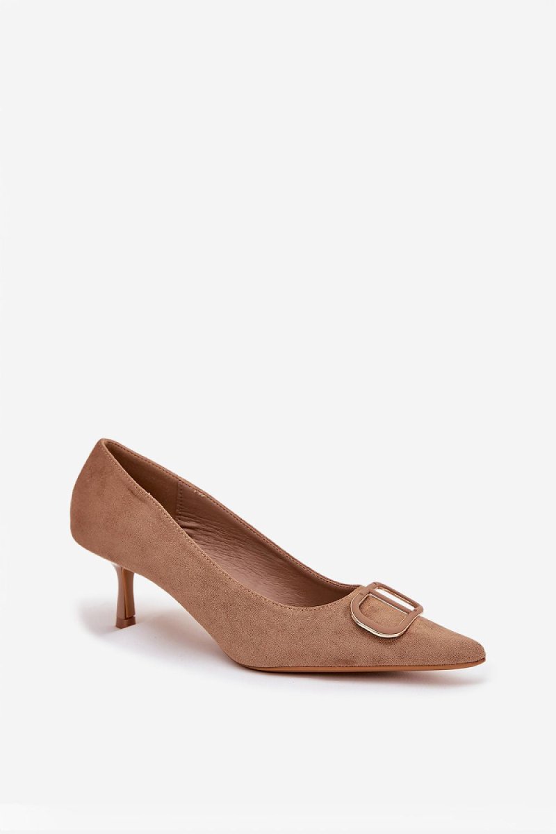 Women's Eco Suede Pointed Toe Heels - 