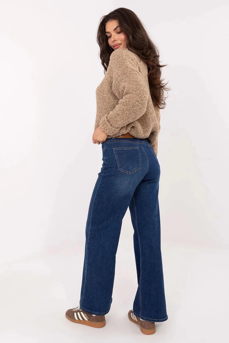 Women's High - Waisted Straight Leg Jeans - 