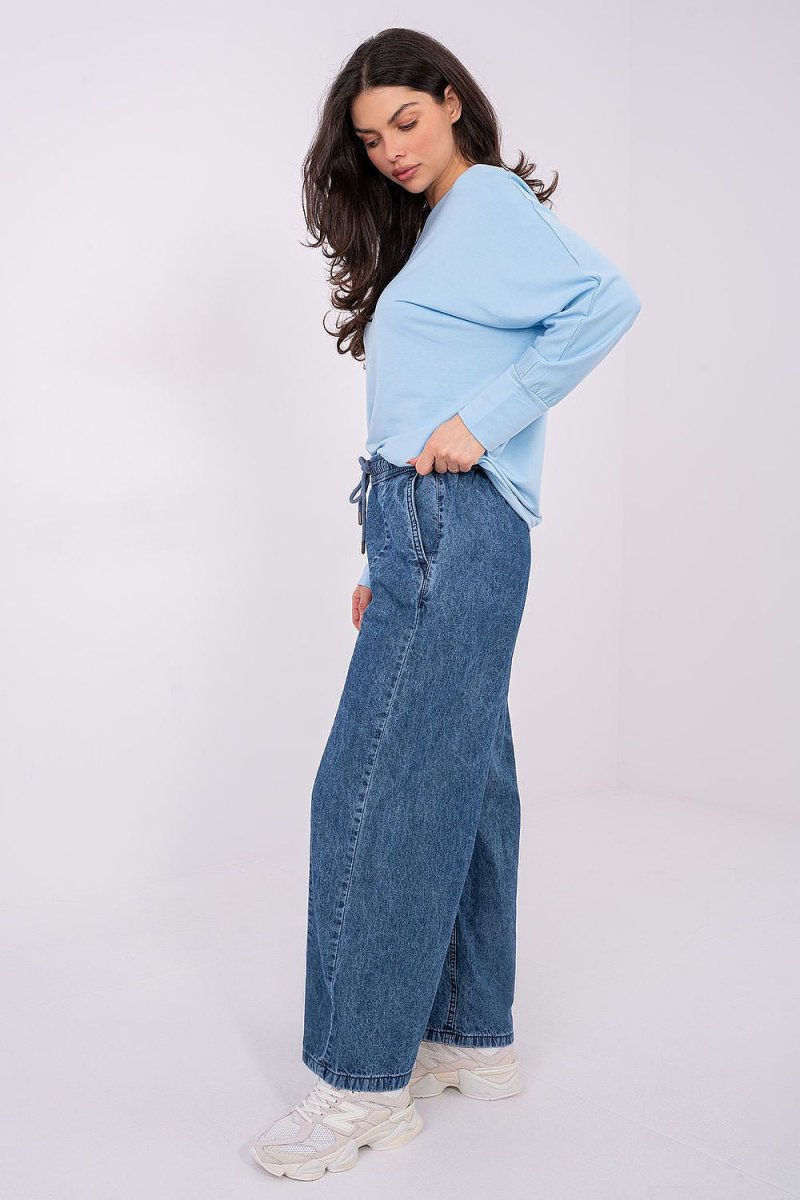 Women's High - Waisted Wide Leg Jeans - 
