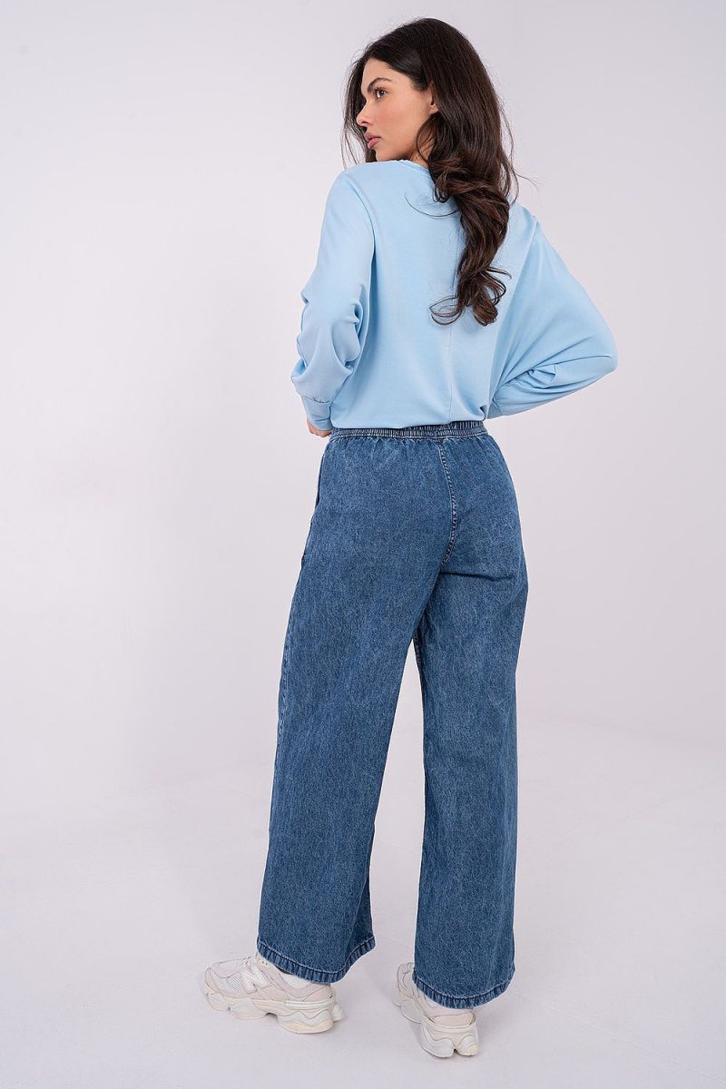 Women's High - Waisted Wide Leg Jeans - 