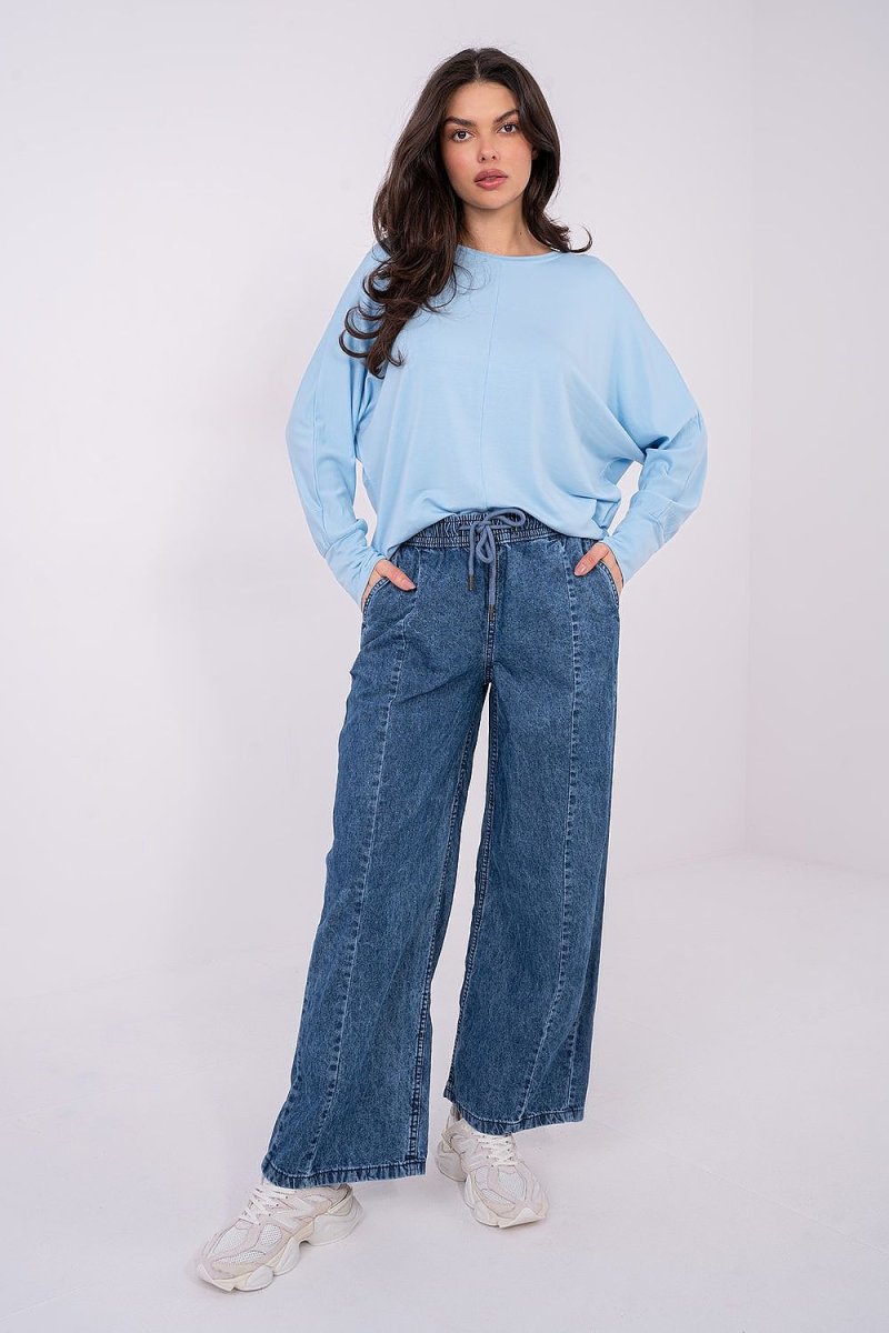 Women's High - Waisted Wide Leg Jeans - 