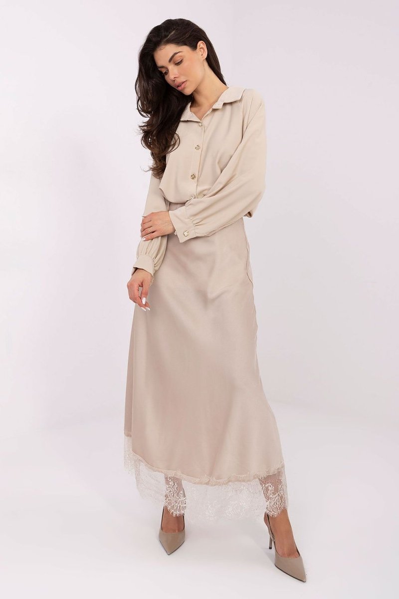 Women's Long Sleeve Polyester Shirt - 