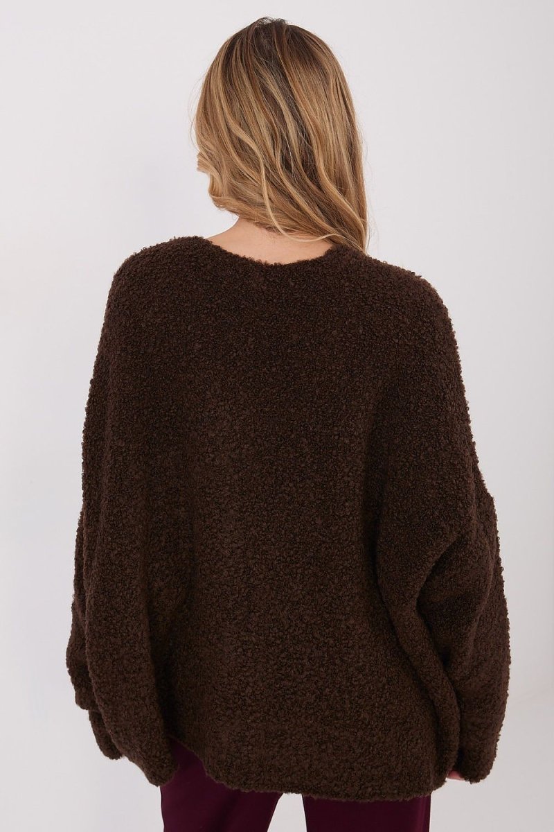 Women's Loose Knit Cardigan - 