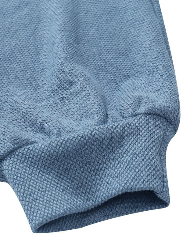 Women's Loose Stitching Color Contrast Line Pullover Sweatshirt - Outerwear