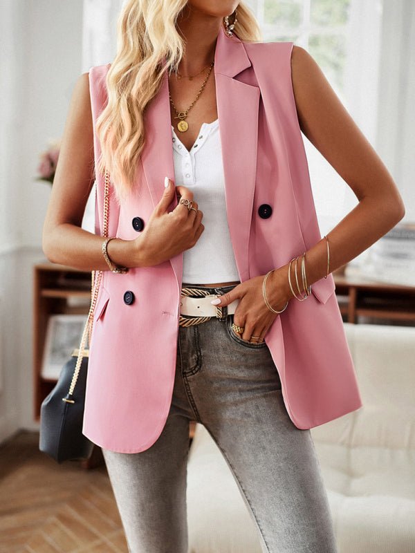 Women's New Temperament Commuter Jacket Suit Vest - Outerwear