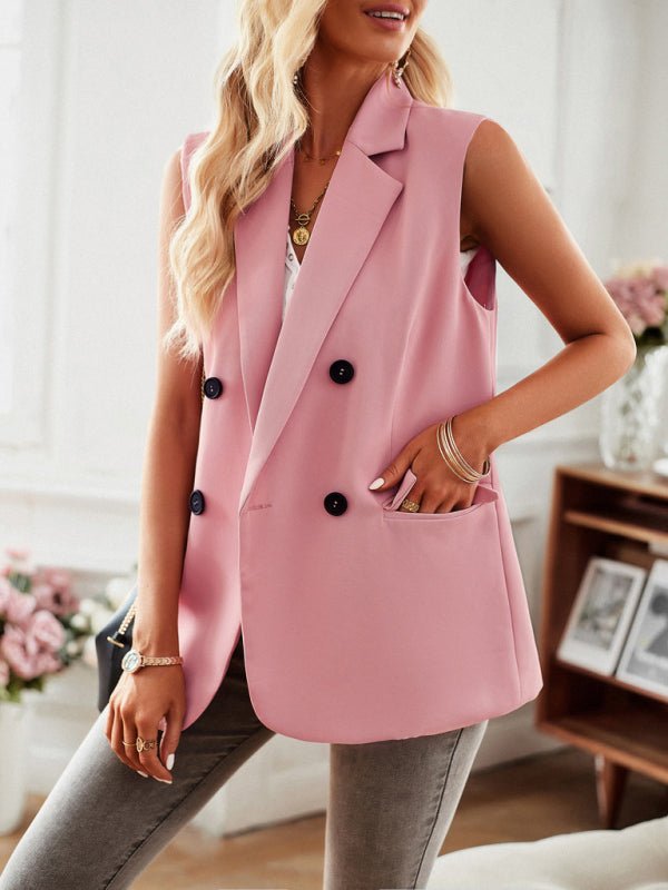 Women's New Temperament Commuter Jacket Suit Vest - Outerwear