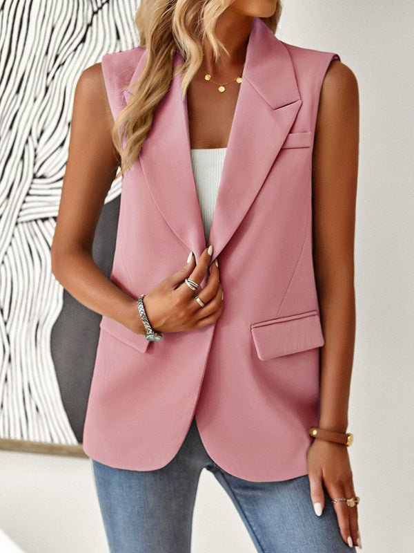 Women's OL temperament commuting suit vest - Blazer Suit