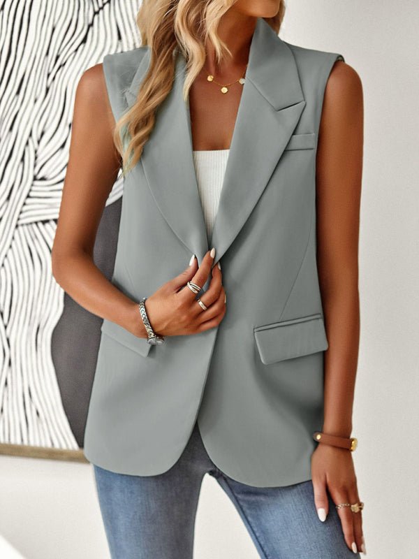 Women's OL temperament commuting suit vest - Blazer Suit