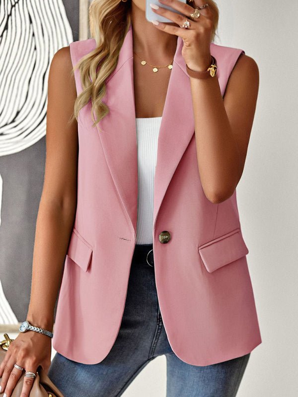 Women's OL temperament commuting suit vest - Blazer Suit