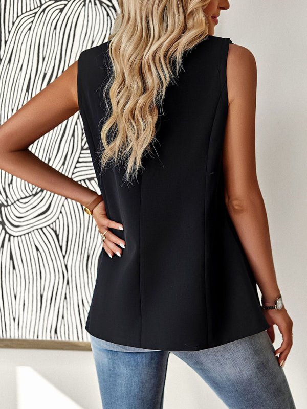 Women's OL temperament commuting suit vest - Blazer Suit