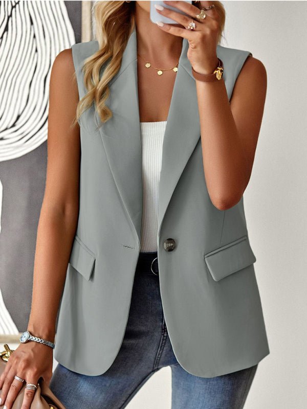 Women's OL temperament commuting suit vest - Blazer Suit