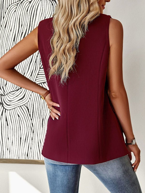 Women's OL temperament commuting suit vest - Blazer Suit