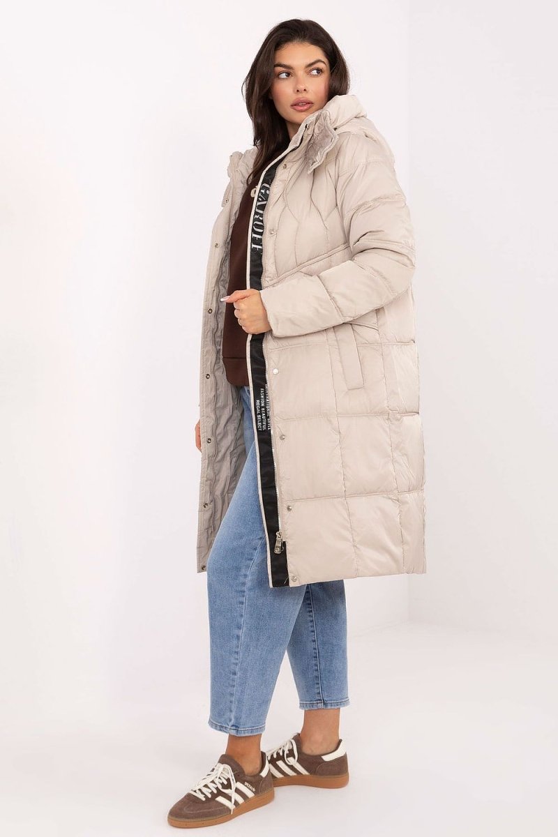 Women's Polyester Down Jacket - 