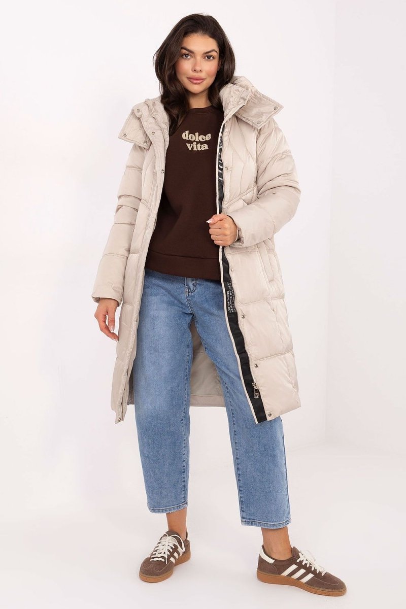 Women's Polyester Down Jacket - 