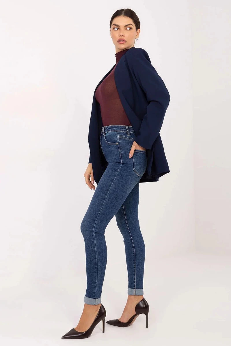 Women's Skinny Fit High Waist Jeans - 