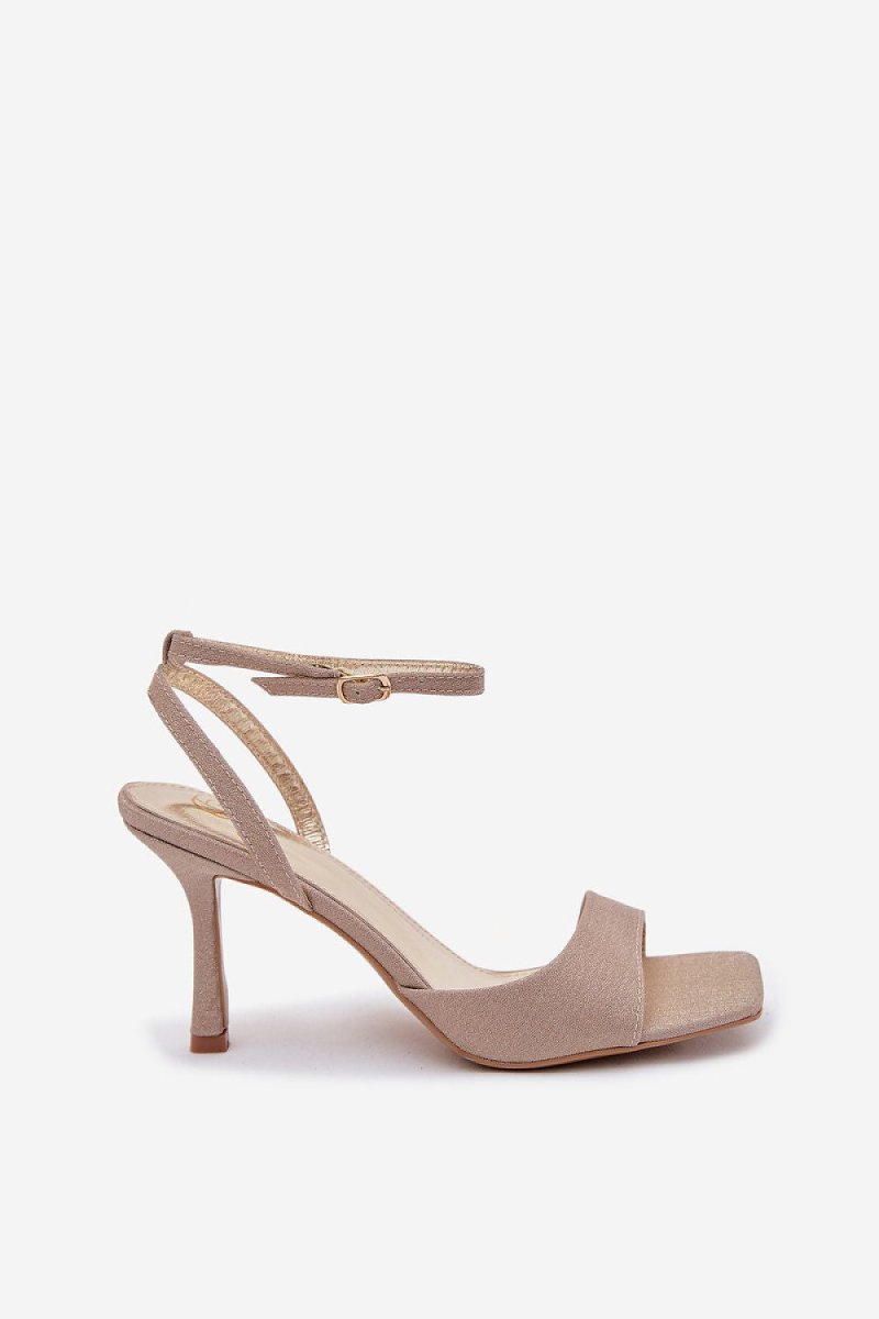 Women's Slim Heel Sandals - 