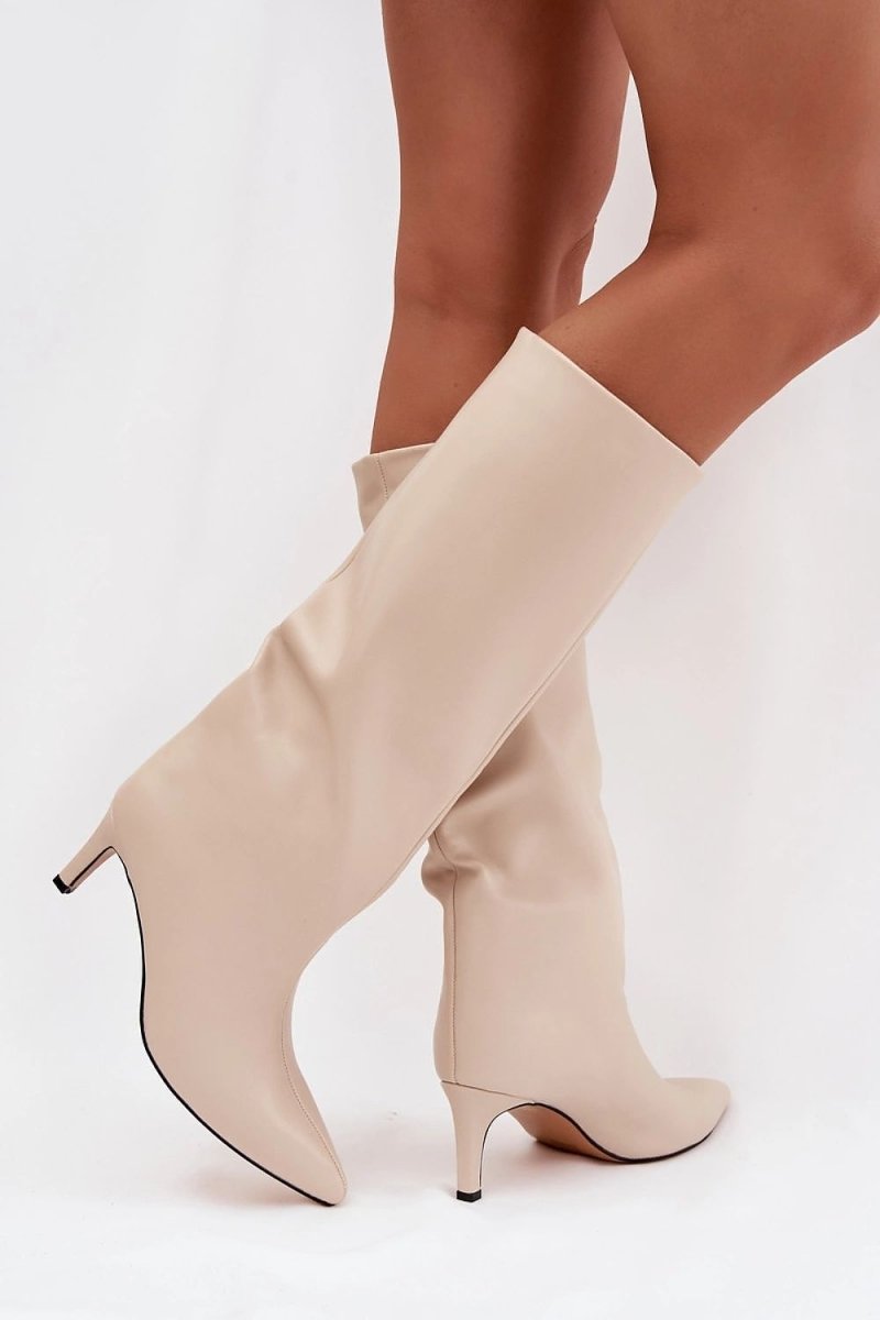 Women's Stiletto Heel Boots - 