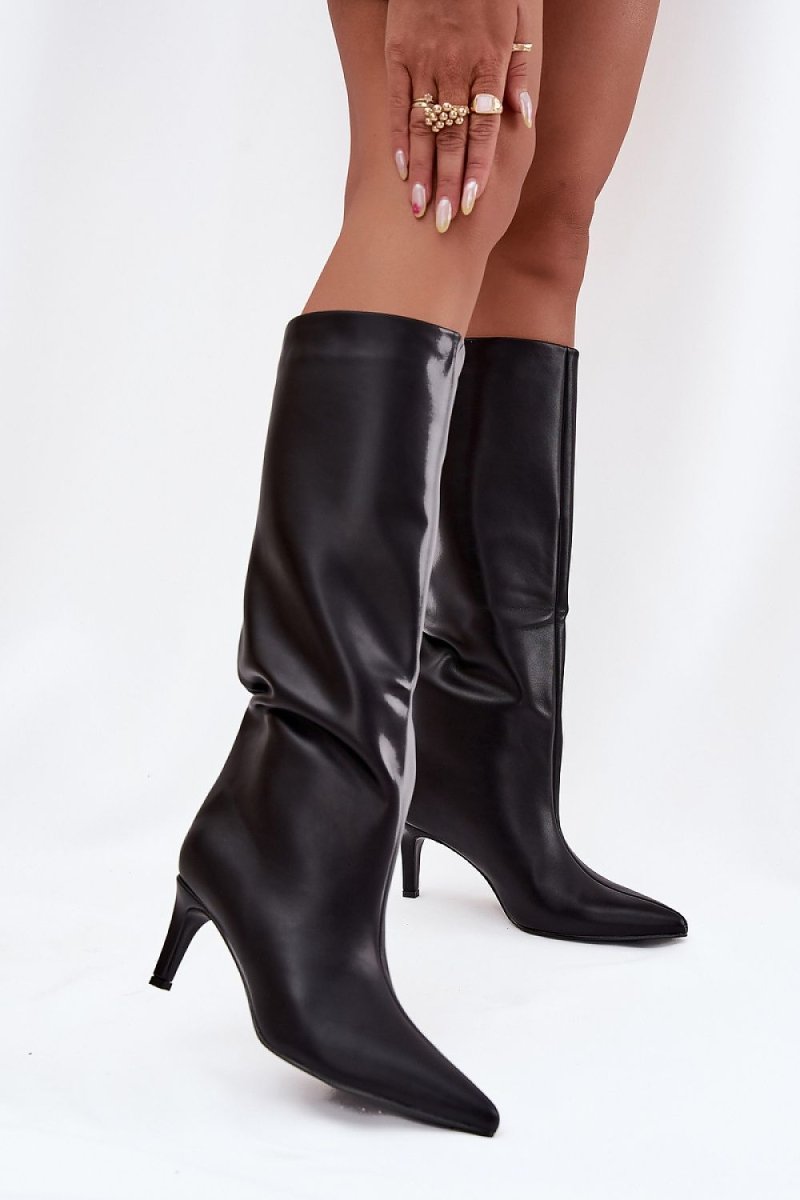 Women's Stiletto Heel Boots - 