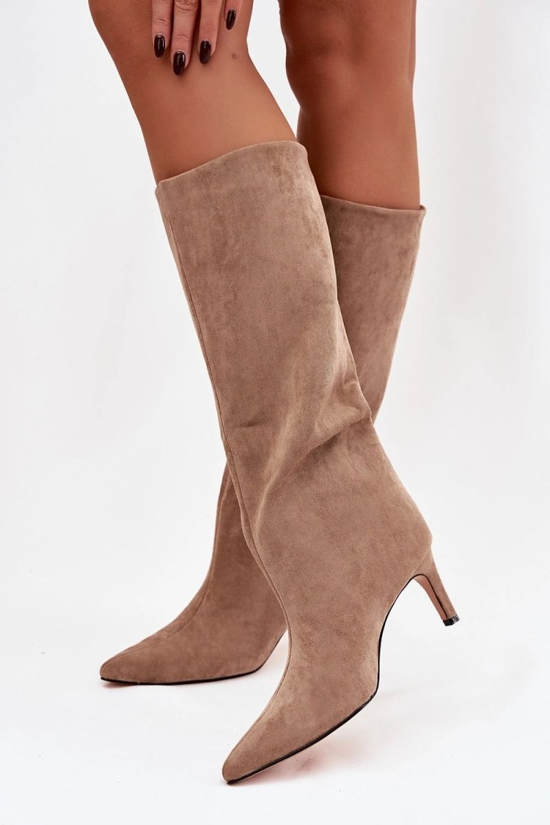 Women's Stiletto Heel Boots - 