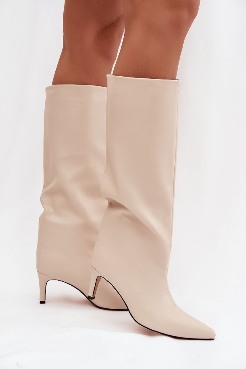 Women's Stiletto Heel Boots - 