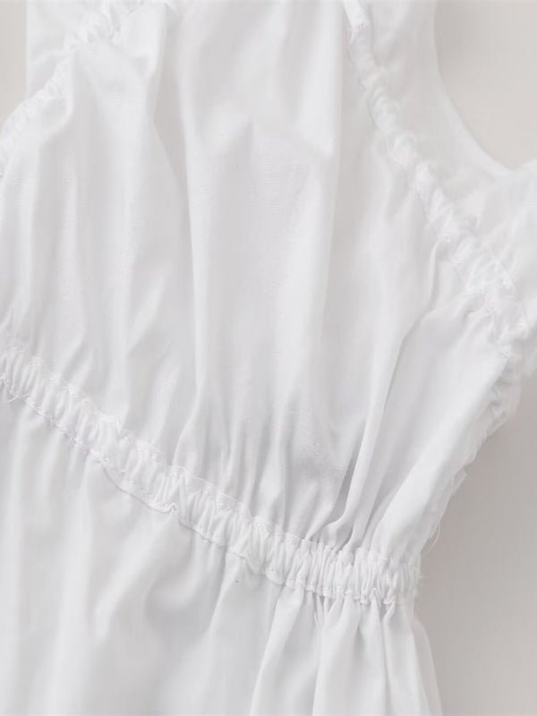 Women's street fashion bow camisole top - Top