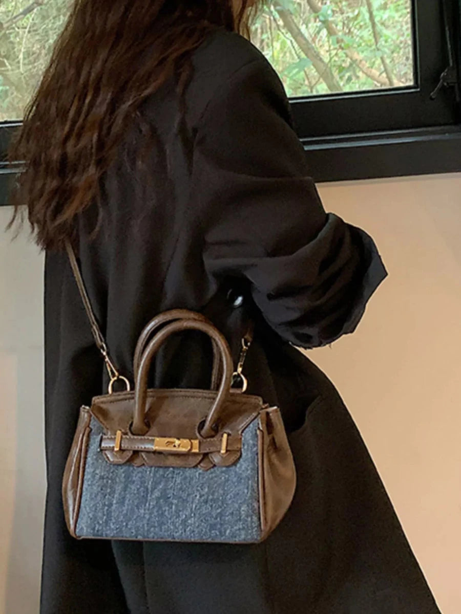 Women's Top Handle Crossbody Bag - 