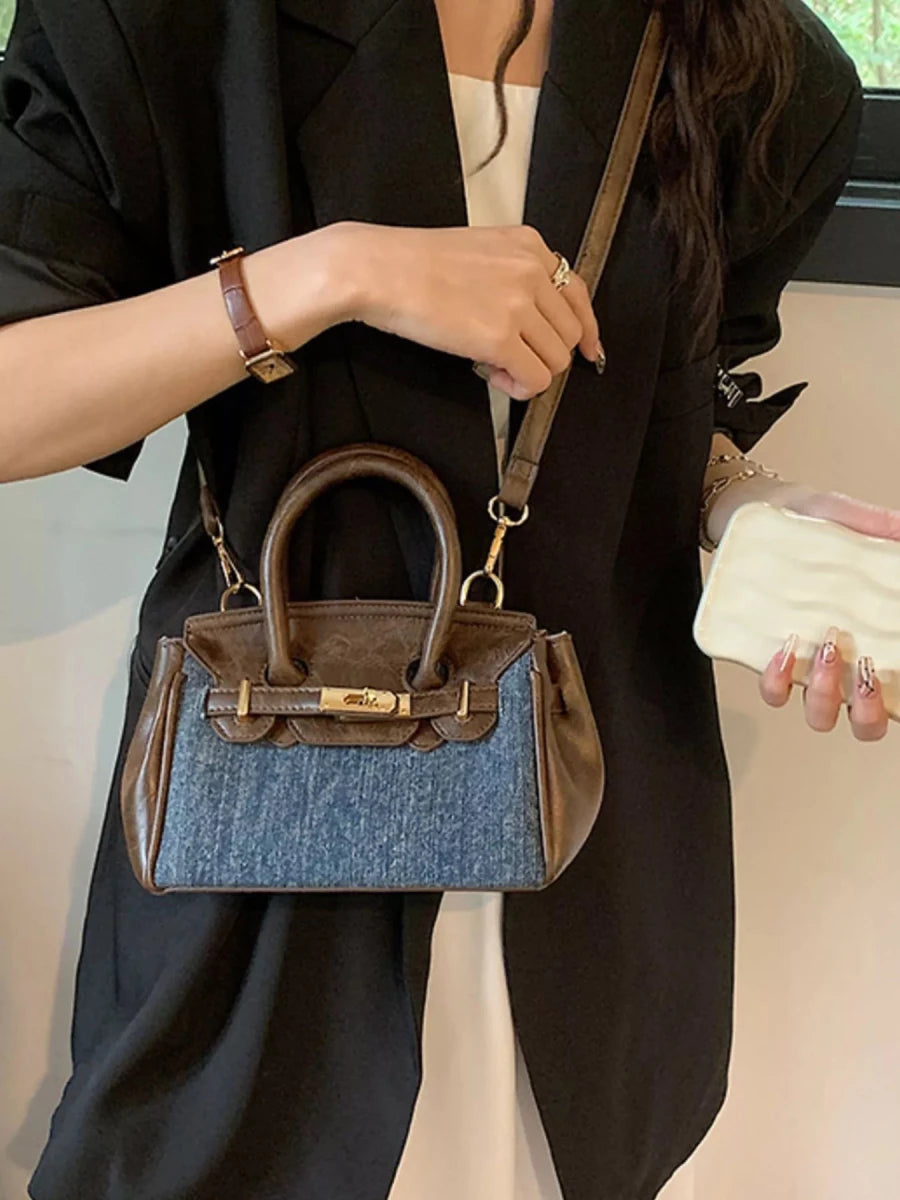 Women's Top Handle Crossbody Bag - 