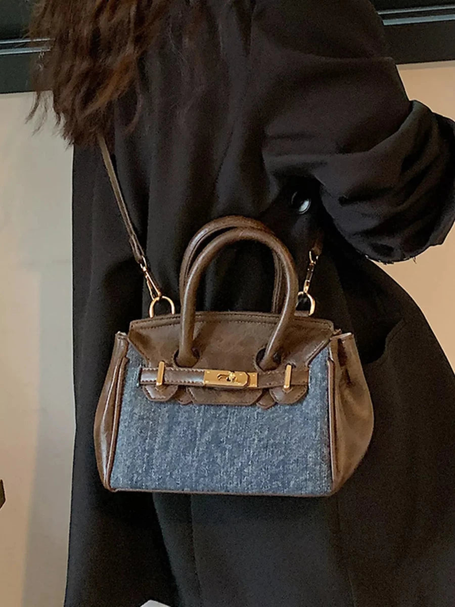 Women's Top Handle Crossbody Bag - 