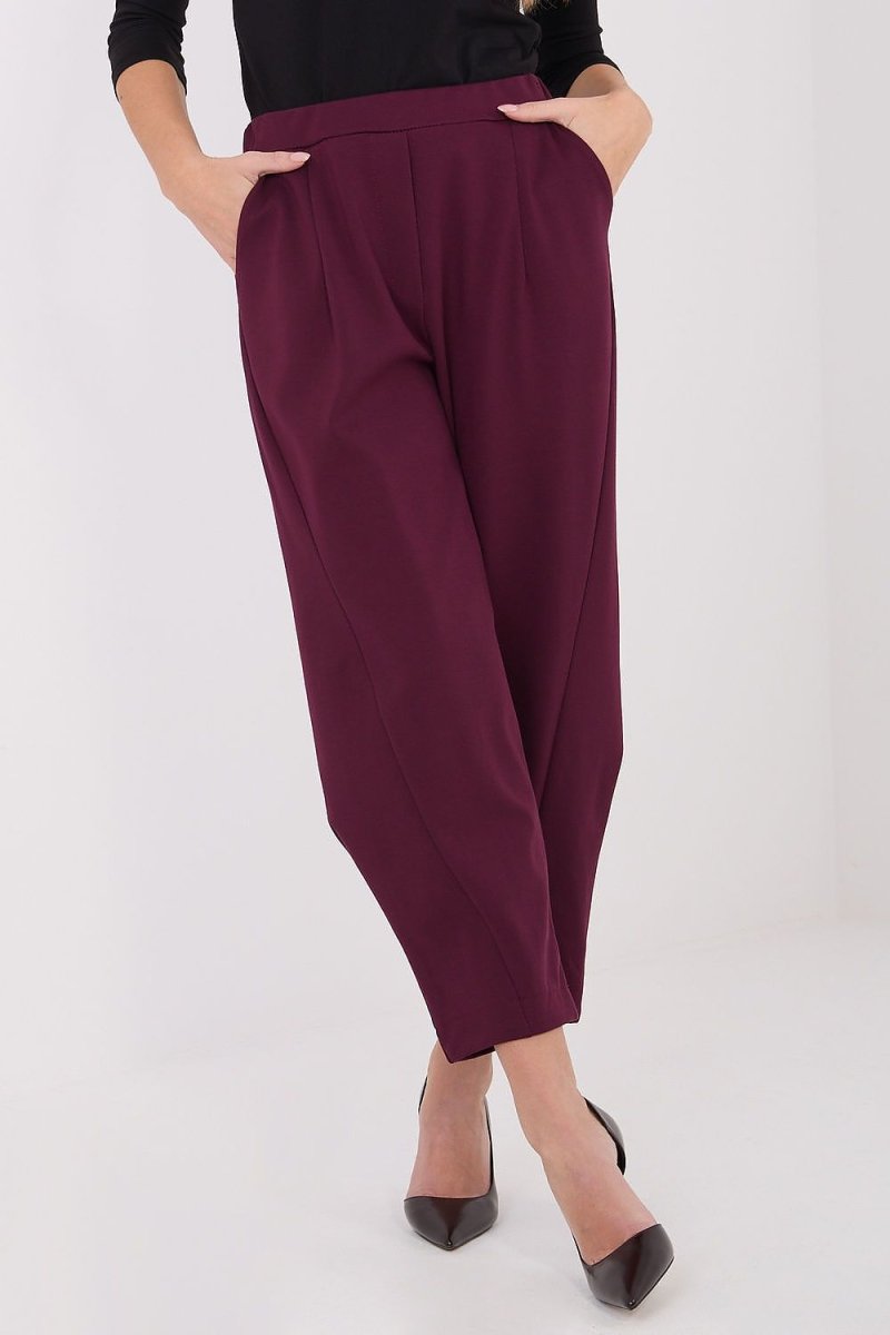 Women's Trousers High Waist Tapered Leg - 