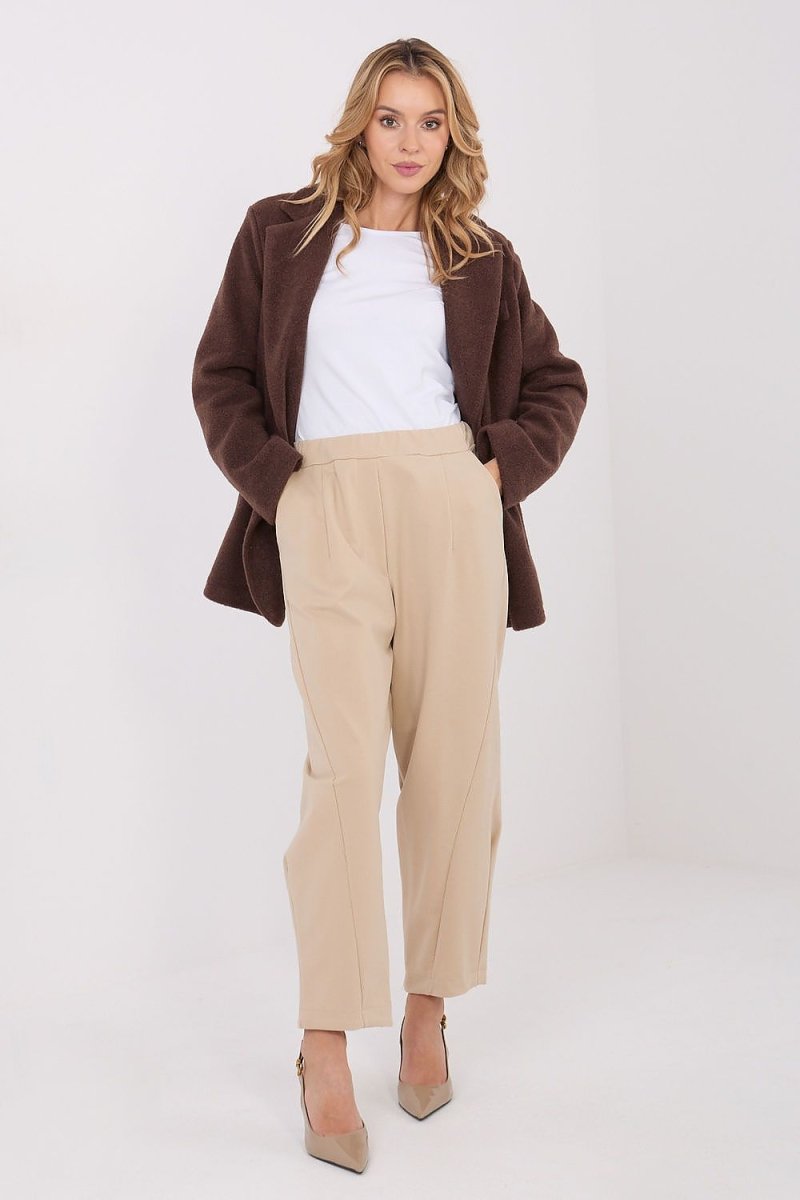 Women's Trousers High Waist Tapered Leg - 