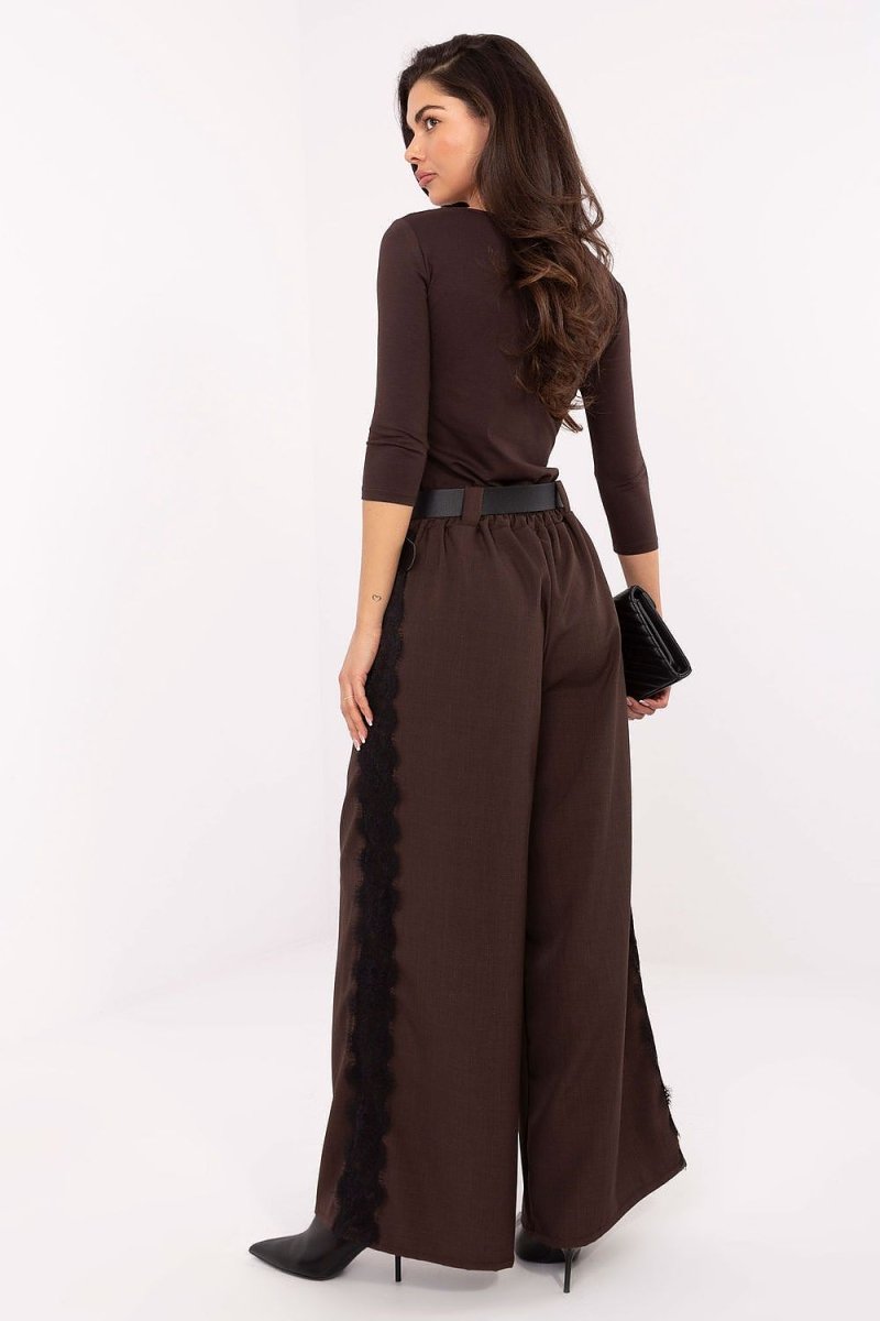 Women's Wide Leg Trousers - 