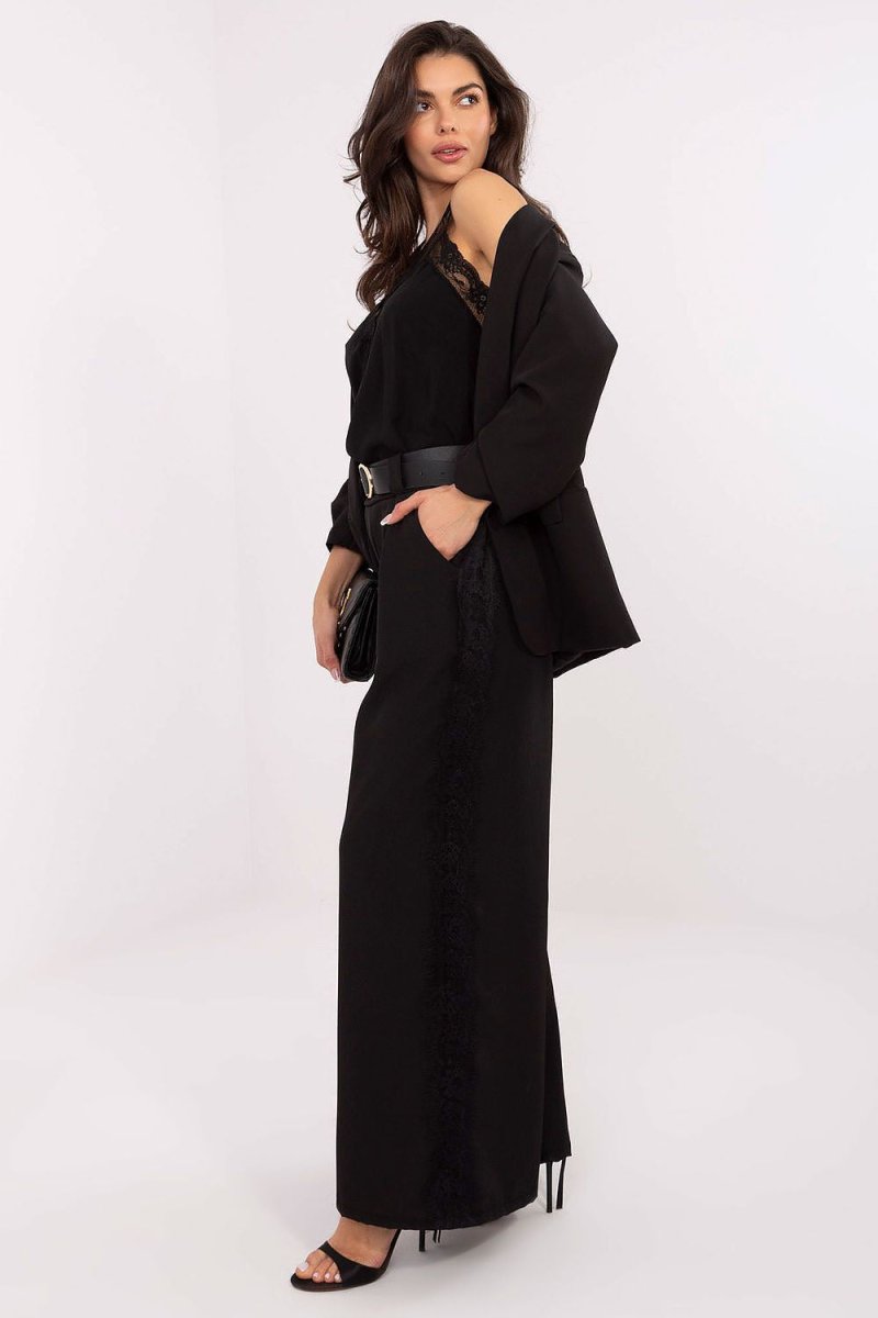 Women's Wide Leg Trousers - 