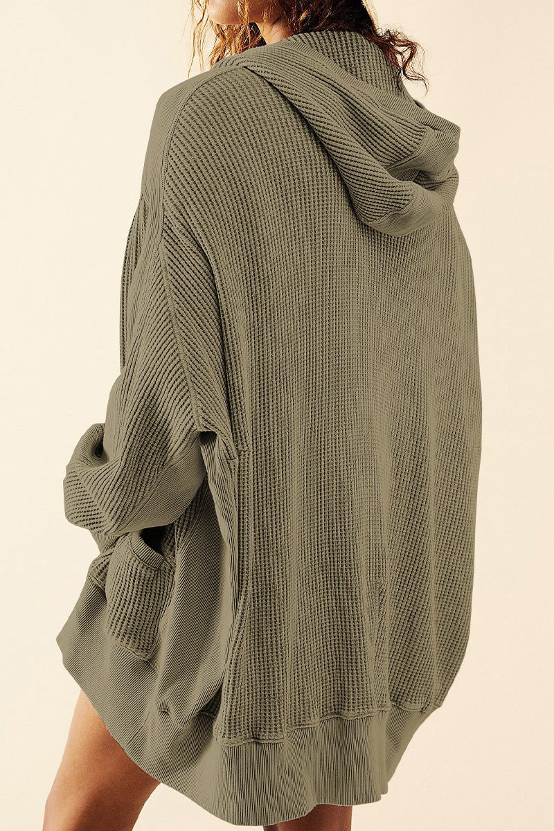 Zip - Up Long Sleeve Jacket - Outerwear